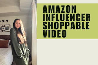 craft eye catching amazon influencer shoppable videos