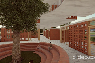 architectural 3d modeling exterior house, commercial rendering and visualization