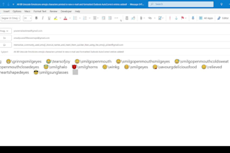 sell autocorrect shortcuts and outlook emojis vba macro
