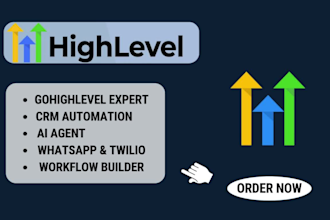 gohighlevel CRM automation highlevel website workflow ai whatsapp SMS twilio n8n