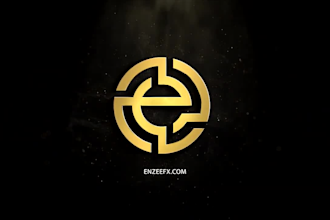 make gold logo reavel intro