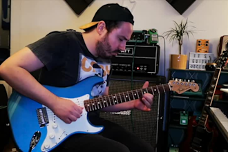 teach you guitar with my online course