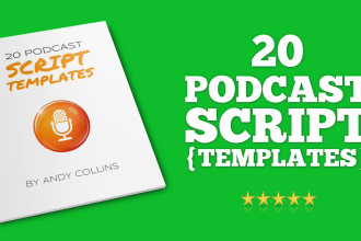 send 20 podcast intro script templates