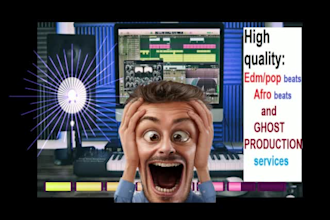 produce the best custom afro pop and  edm beats for you