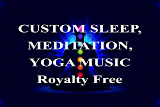 create relaxing meditation music videos