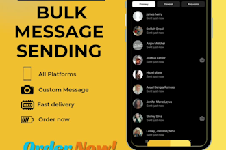 send bulk messages on instagram, facebook linkedin more to boost your engagement