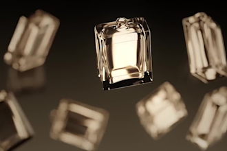 do 3d perfume animation 3d product animation 3d perfume design 3d animated video