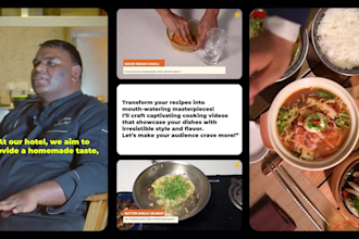 creatively edit your cooking video for social media