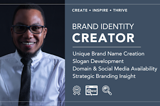 craft unique brand, product, domain names with catchy slogans