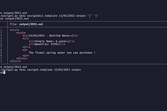 do python programming tasks, projects, assignments
