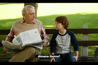 write subtitle on your video in indonesian or english