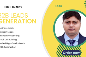 b2b lead generation any company email listing for any format