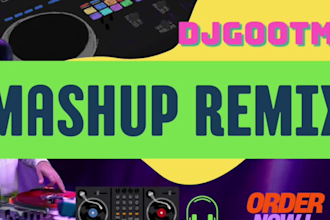 make a remix mashup from 2 songs