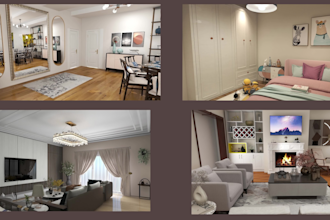 be your interior stylist, decorator, design planner, furniture shopper at airbnb