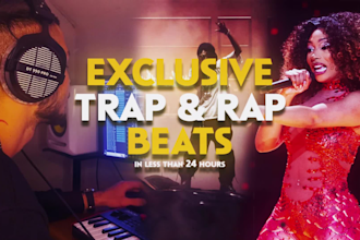 create or remake any trap beat less in than 24hrs