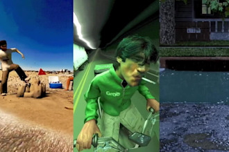 create psx n64 ps1 style 3d character model 3d animation in ps1 low poly