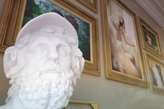 display your photos in a romantic atelier art gallery