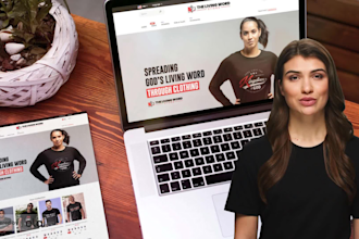 build a christian shopify dropshipping store or shopify website design