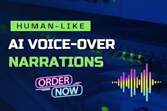 create human like ai voiceovers for audiobooks youtube videos