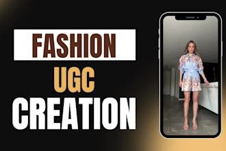 create fashion ugc videos with styling or visual effects