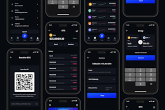 do crypto wallet app development crypto app blockchain platform exchange website