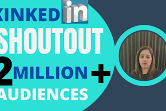shoutout content with influence 2 million linkedin audience