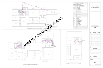 do electrical, plumbing, hvac, fire, mep drawings and commercial permit plans