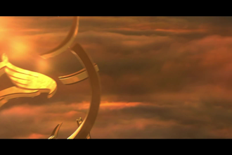 create your logo and text based on intro warner bros