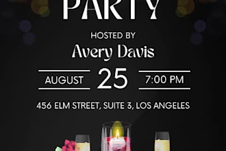 design invitation cards like birthday or wedding or dinner  party etc