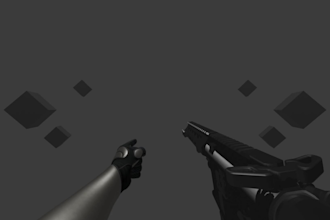 make a fps animation for your indie game or project