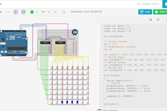 do arduino and circuit simulation in tinkercad