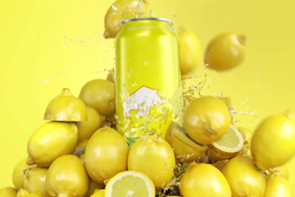 do 3d product animation, liquid and water simulation, 3d can, 3d soda animation