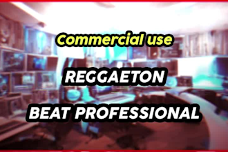 produce a customized professional reggaeton beat