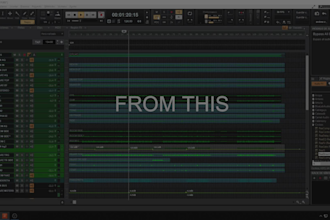 mix and master, edit and analog sound