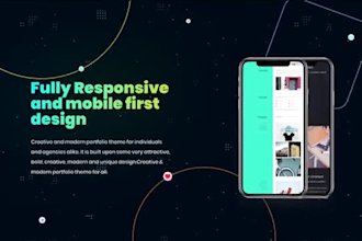 create a stunning and professional app, saas promo video and website explainer