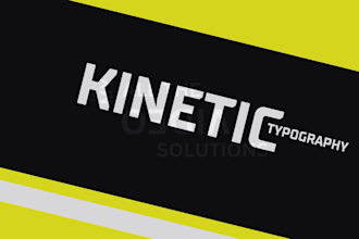 do kinetic typography related services