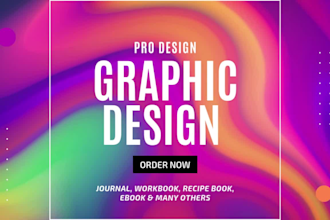 format design write recipe cookbook layout journal workbook for print and ebook
