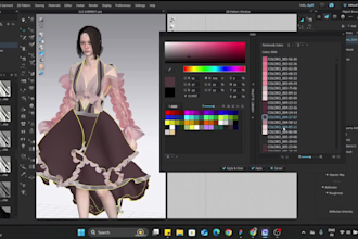 create 3d garments for womens wear in clo 3d
