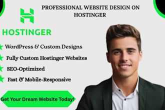 hostinger ecommerce  hostinger website design hostinger redesign wordpress