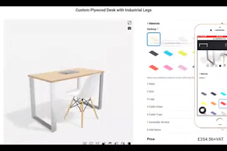 design 3d product configurator website, web motion UI, three js web augmented