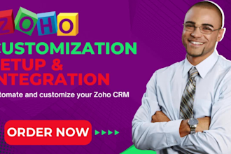 set up your zoho CRM zoho creator zoho campaigns zoho form and zoho books