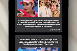 create live cricket match score and cricket news updates