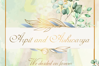 create digital invitation video