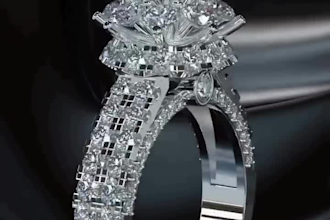 do 3d modeling jewelry bracelet pendant ring engagement ring custom jewelry logo