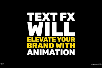 animate text for your business ads, promos, or social media