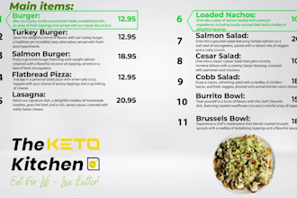 create eye catching animated food menu promos for your restaurant