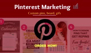 design and manage SEO pin and board for pinterest marketing