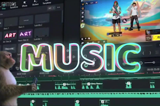 do funny video editing for youtube and tiktok
