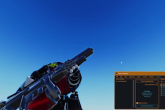 create roblox r6 animation r15 animation for gun system, combat system and gui