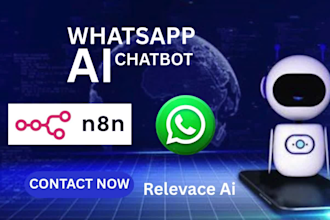 build whatsapp ai chatbot, n8n whatsapp automation, setup whatsapp business api